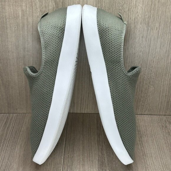 Allbirds Shoes Mens Size 13 Tree Loungers Slip On Sneakers Comfort Gray/Green - Picture 8 of 12